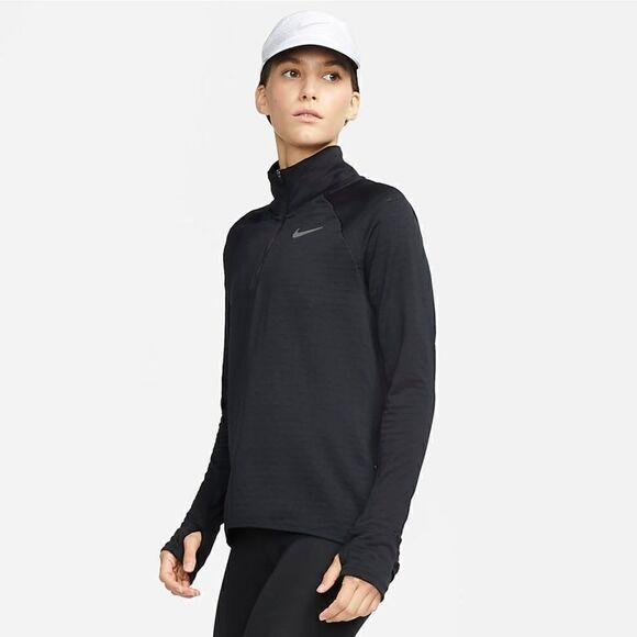 Nike Therma-FIT Element Women's Running Jacket Quarter Zip Size Small S Black - Picture 7 of 17